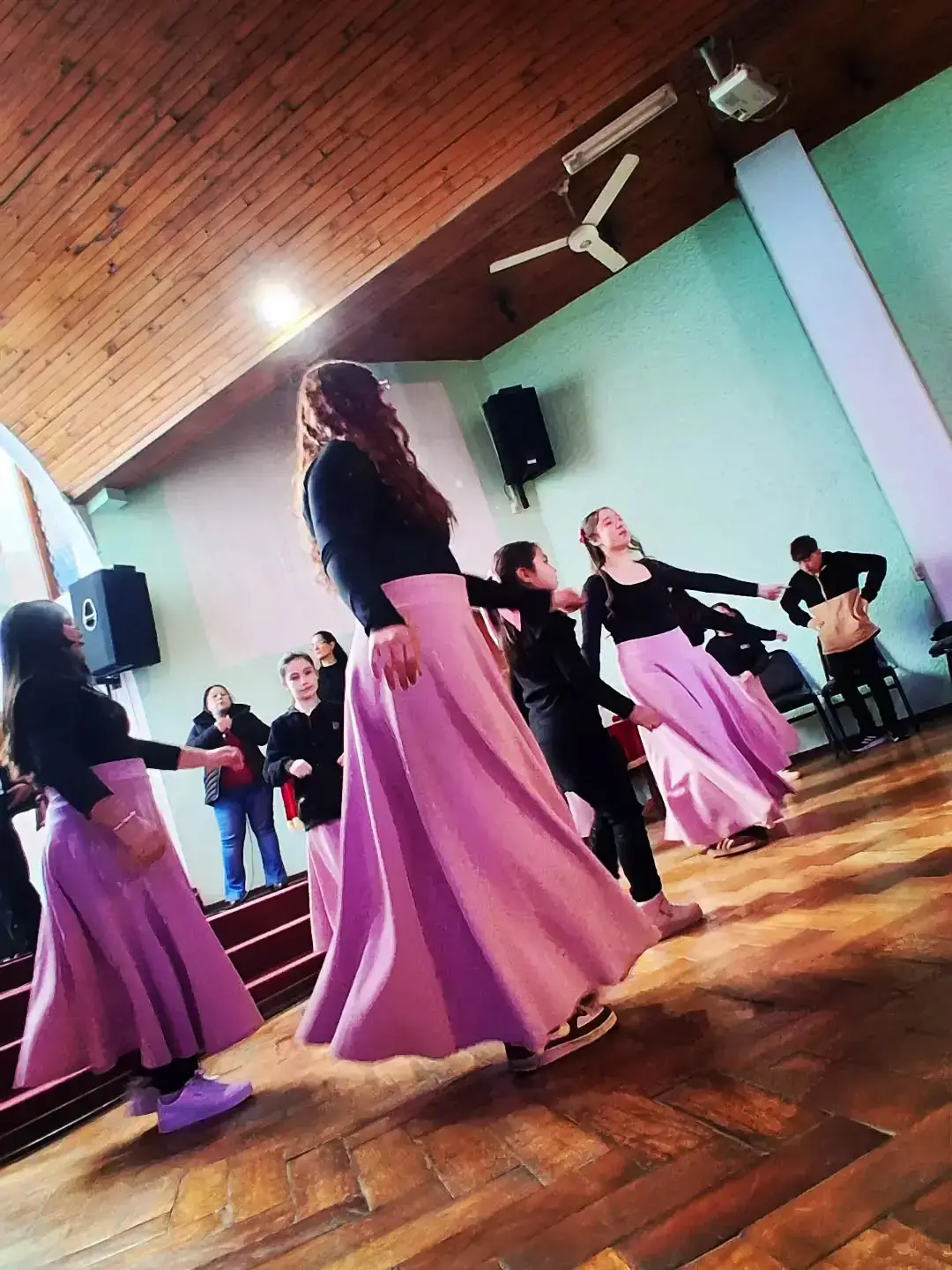 Comunidad reunida en adoración; imagen provisional de Danza
